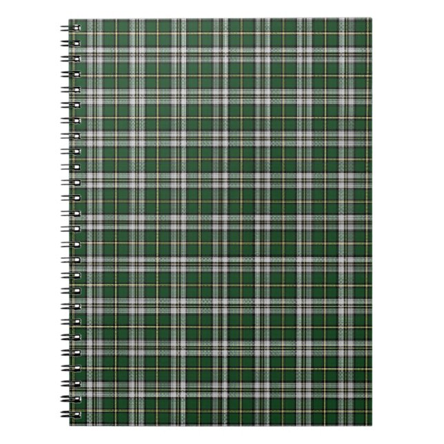 Cape Breton tartan plaid Spiral Notebook (Front)