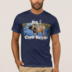 Cape Buffalo big 5 safari t-shirts