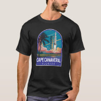 Cape Canaveral Florida Illustration Travel Art