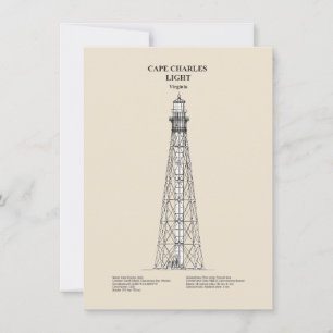 Cape Charles Lighthouse - Virginia - SBD Card