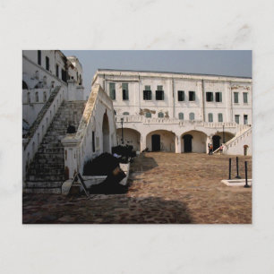 cape coast castle postcard