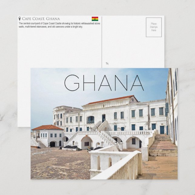 Cape Coast, Ghana Travel Postcard (Front/Back)