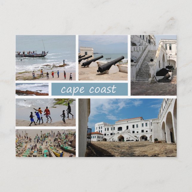 Cape Coast postcard (Front)