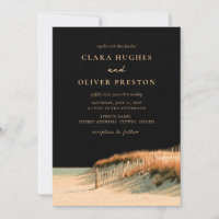 Cape Cod Bayside Dune Fence Golden Beach Wedding