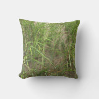 Cape Cod Beach Grass Outdoor Pillow