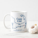 Cape Cod Beach House Decor Gift  Coffee Mug<br><div class="desc">It's always Summertime with this beautiful custom Cape Cod mug, with Emerson's "Live in the sunshine... " quote on the back. Perfect housewarming gift for a new family home, summer home or beach cottage on Cape Cod. Celebrate your favourite summertime (or year round) place to call home with this custom...</div>