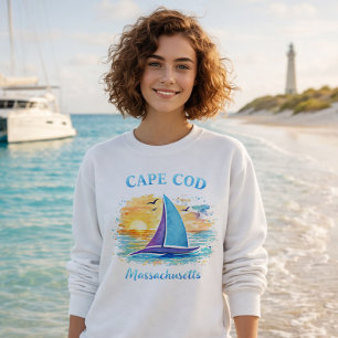 Cape Cod Cute Beach Coastal Sweatshirt