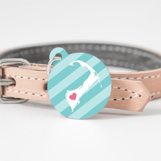 Cape Cod Heart Pet Tag (Creator Uploaded)
