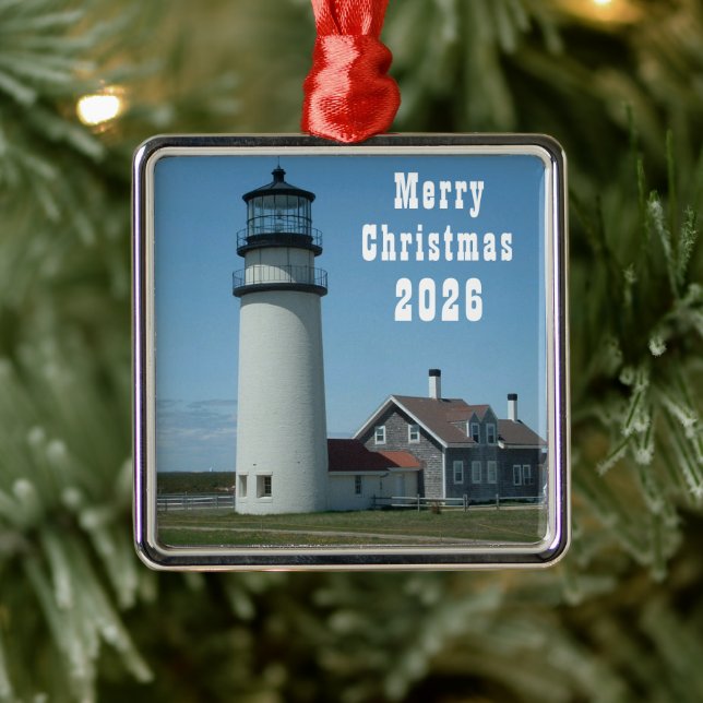 Cape Cod, Highland Lighthouse Ornament (Tree)