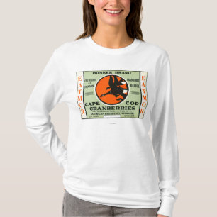 Cape Cod Honker Eatmor Cranberries Brand Label T-Shirt
