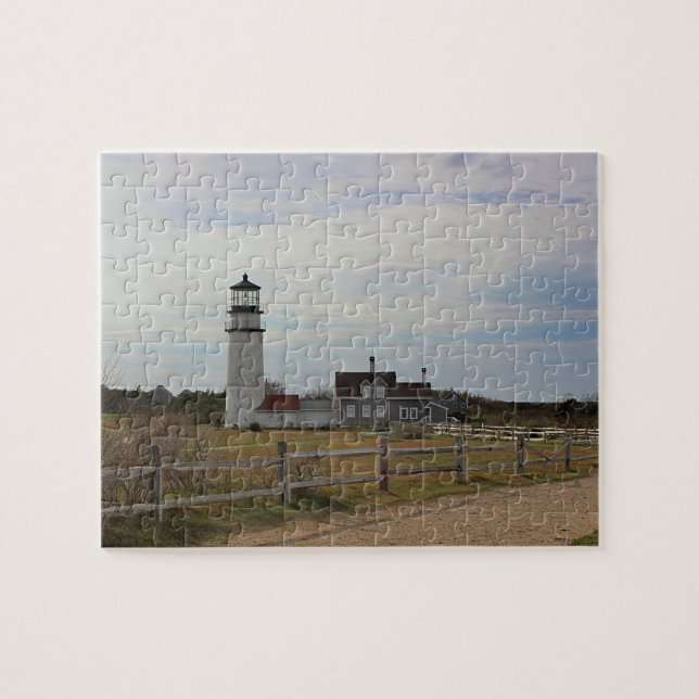 Cape Cod Light Jigsaw Puzzle (Horizontal)