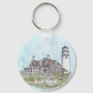 Cape Cod Lighthouse  Key Ring