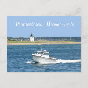 Cape Cod Lighthouse Provincetown MA  Post Card