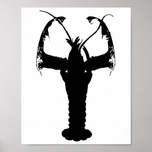 Cape Cod Lobster Claws T Shirt  Poster (Front)