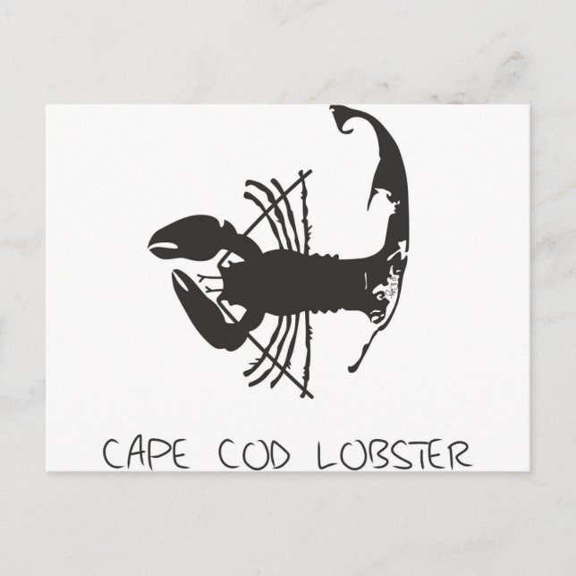 CAPE COD LOBSTER POSTCARD (Front)