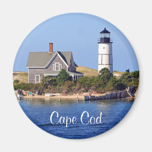 Cape Cod MA Sandy Neck Lighthouse Fridge Magnet
