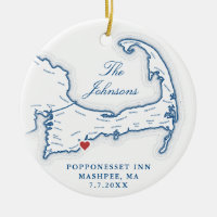 Cape Cod MA Wedding Photo First Christmas