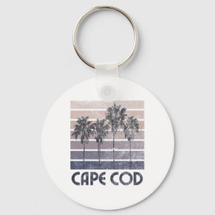 Cape Cod Machusetts Beach Summer Vacation Vintage  Key Ring