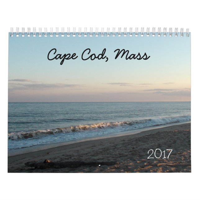 Cape Cod, Mass 2017 Calendar (Cover)