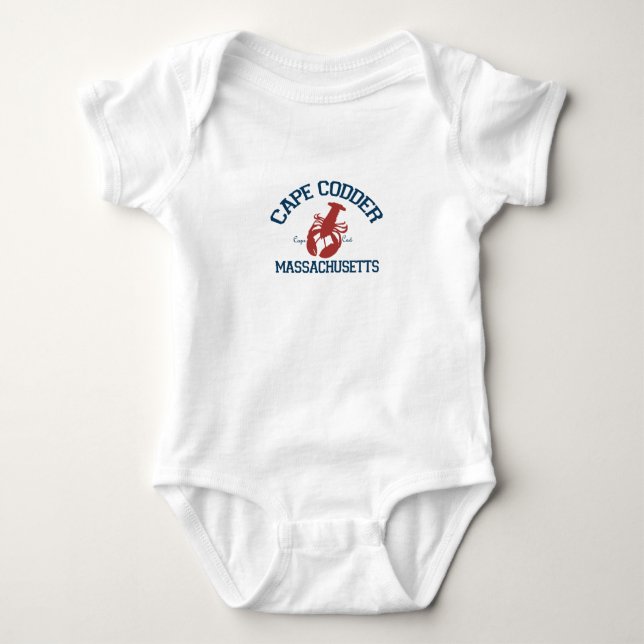 Cape Cod - Massachusetts. Baby Bodysuit (Front)