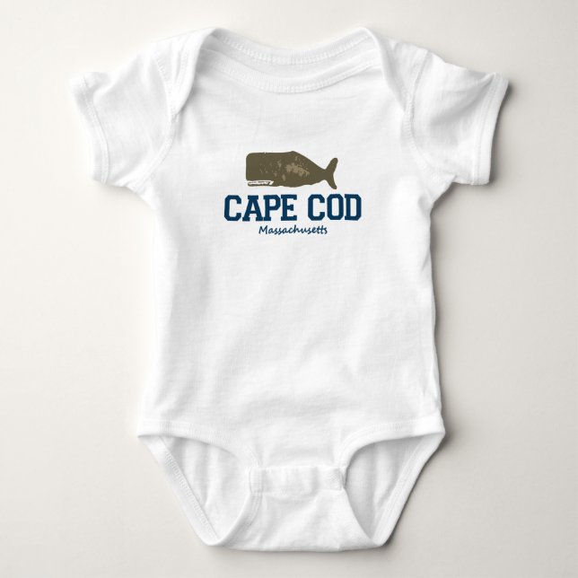 Cape Cod - Massachusetts. Baby Bodysuit (Front)