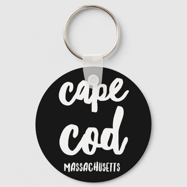 Cape Cod Massachusetts Key Ring (Front)