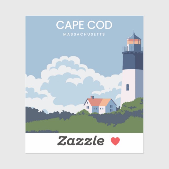 Cape Cod Massachusetts Lighthouse (Sheet)