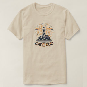 Cape Cod Massachusetts Lighthouse Sunrise T-Shirt