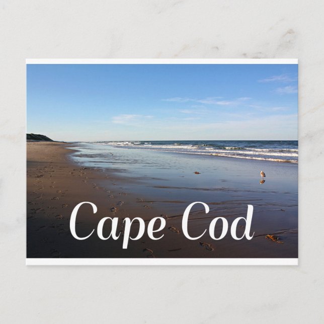 Cape Cod, Massachusetts Nauset Beach Postcard (Front)