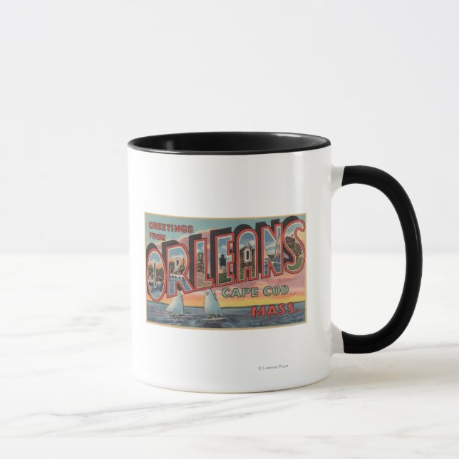 Cape Cod, Massachusetts (Orleans) Mug (Right)