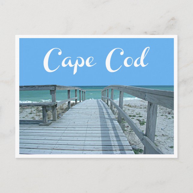 Cape Cod, Massachusetts Post Card (Front)