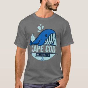 Cape Cod Massachusetts Whale T-Shirt