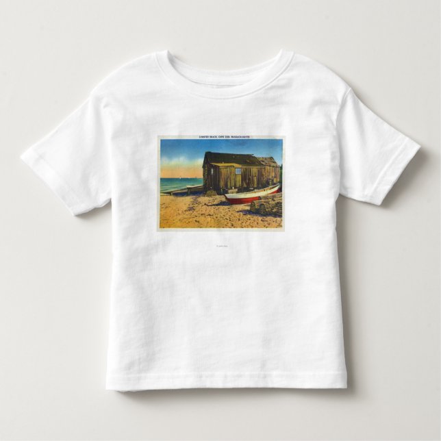 Cape Cod, MassachusettsView of a Lobster Shack Toddler T-Shirt (Front)