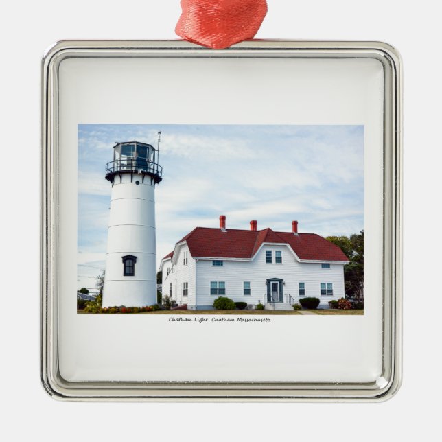 Cape Cod. Metal Tree Decoration (Front)