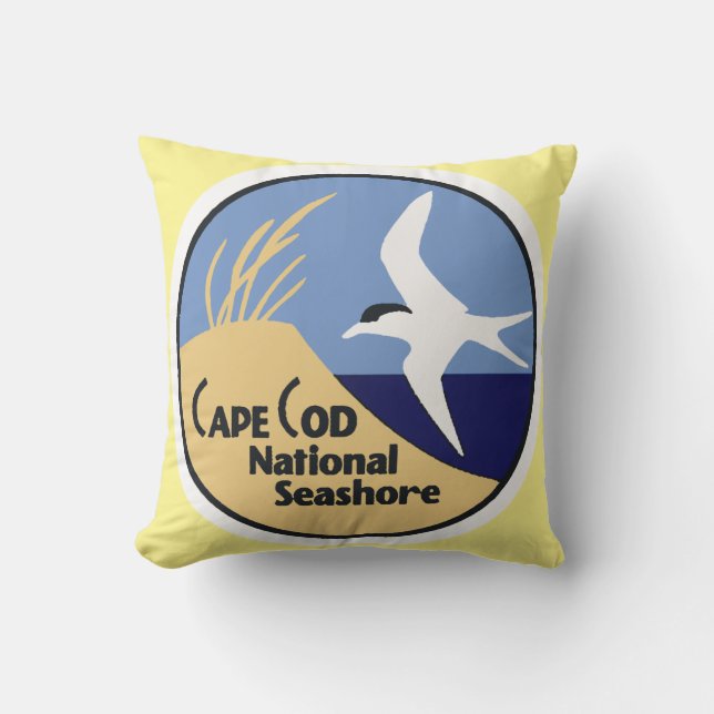 Cape Cod National Seashore - Customise Colour! Cushion (Front)