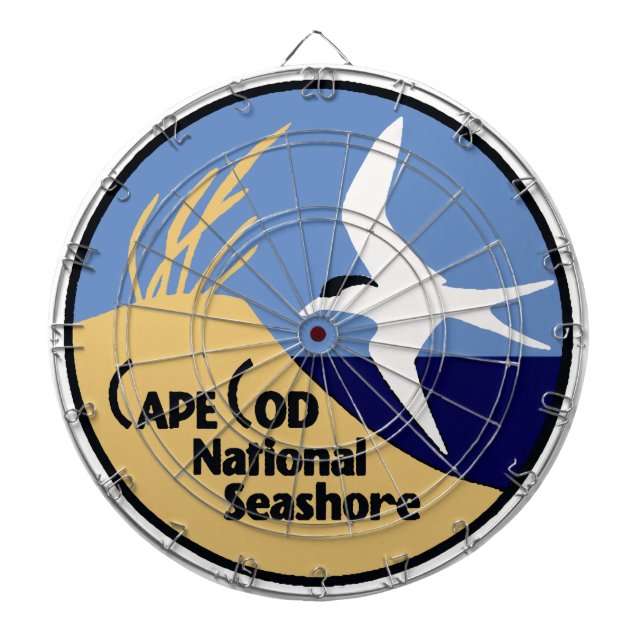 Cape Cod National Seashore Dartboard (Front)