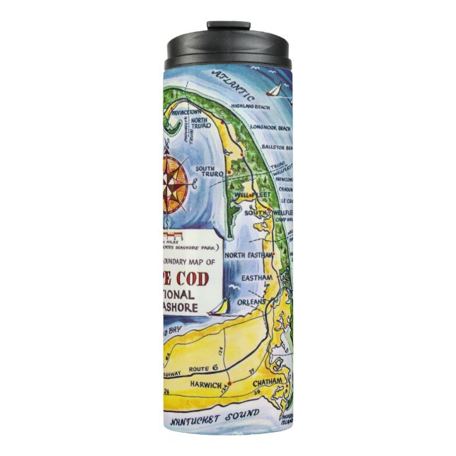 Cape Cod National Seashore  Thermal Tumbler (Front)