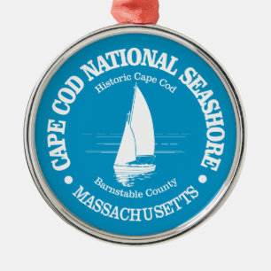 Cape Cod NS (sailboat) Metal Tree Decoration