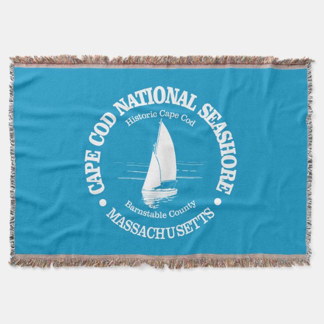 Cape Cod NS (sailboat) Throw Blanket (Front)
