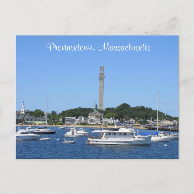Cape Cod Provincetown Massachusetts Post Card (Front)