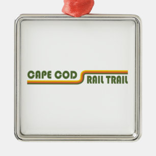Cape Cod Rail Trail Metal Tree Decoration