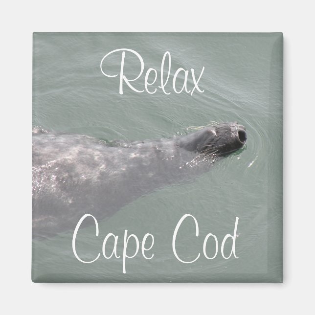 Cape Cod, Relax Seal Floating  Magnet (Front)