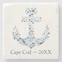 Cape Cod Souvenir Coaster - Customise