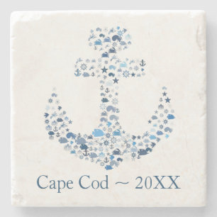 Cape Cod Souvenir Coaster - Customise