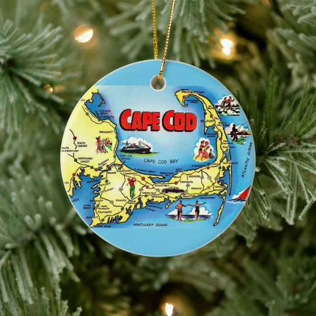 Cape Cod Summer Ceramic Tree Decoration (Tree)