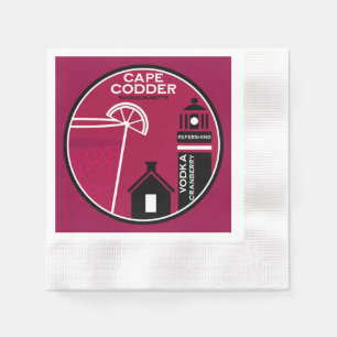 Cape Codder Cocktail Napkin