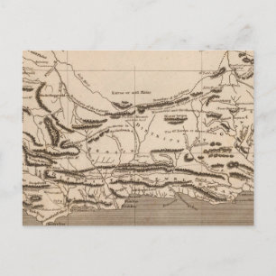 Cape Colony Map by Arrowsmith Postcard