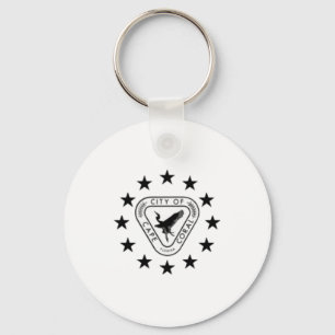 Cape Coral (Florida) City flag Keychain