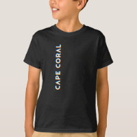 cape coral, florida CMYK Glitch Type