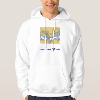 Cape Coral, Florida Nautical Harbour chart Shirt